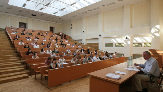Студенты на лекции