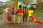 Санкт-Петербург: новые детские площадки в садах