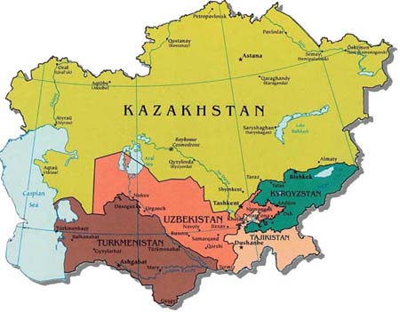 Представительства российских вузов в Центральной Азии 