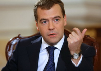 премьер-министр РФ Дмитрий Медведев
