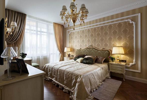 Особенности оформления классической спальни