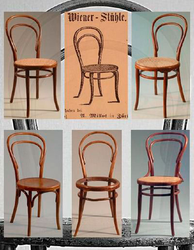 Венские стулья и венские кресла