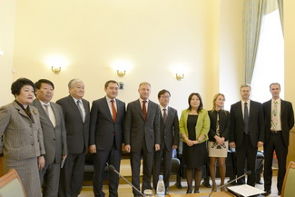 рабочая встреча министров Ливанова и Гантумура