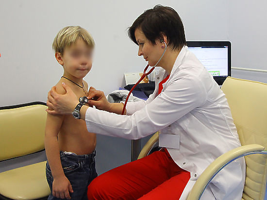 Ребенок на приеме у врача