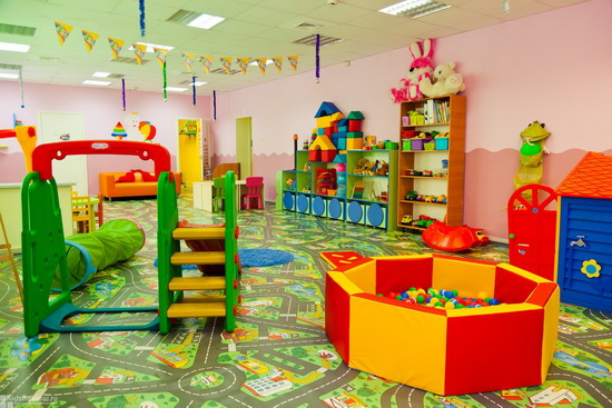 Игровая комната детского сада