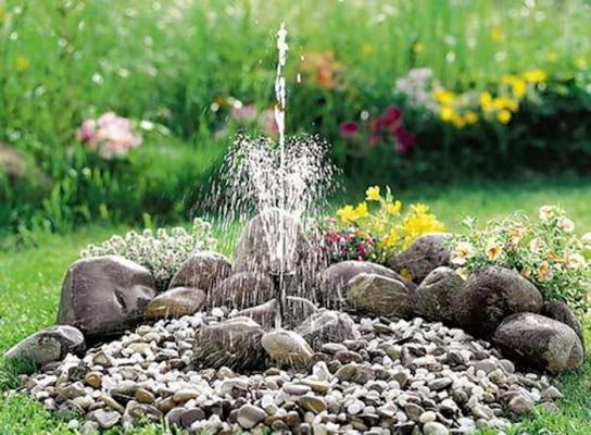 Дачный фонтан: искусство воды Дачный фонтан: искусство воды